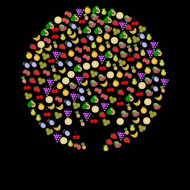 Lebensmittel Baum mit Obst