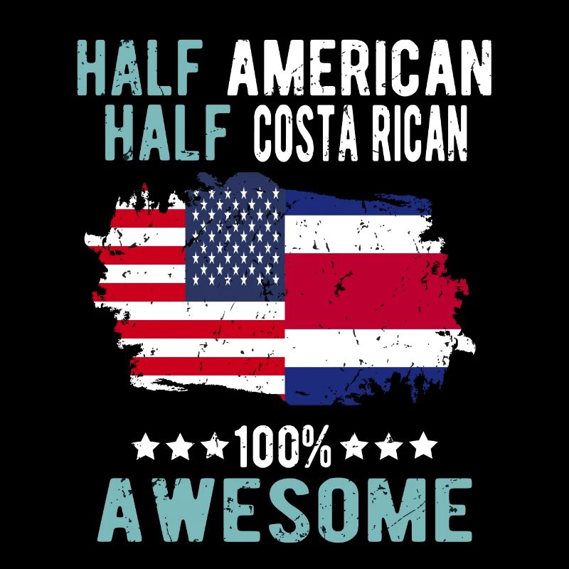 Moitié américain moitié costaricain
