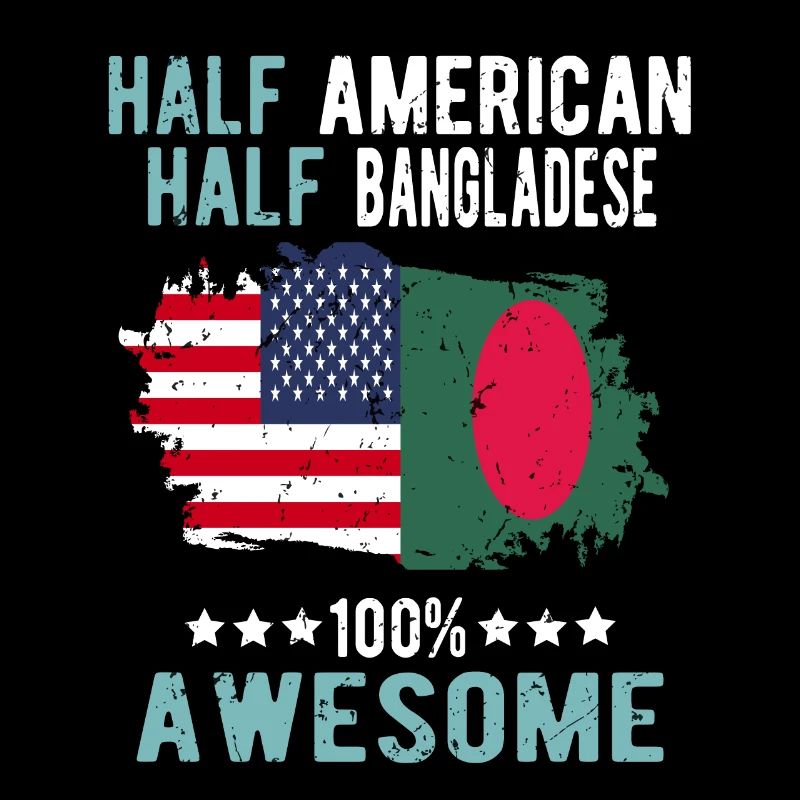 Moitié américain moitié bangladais