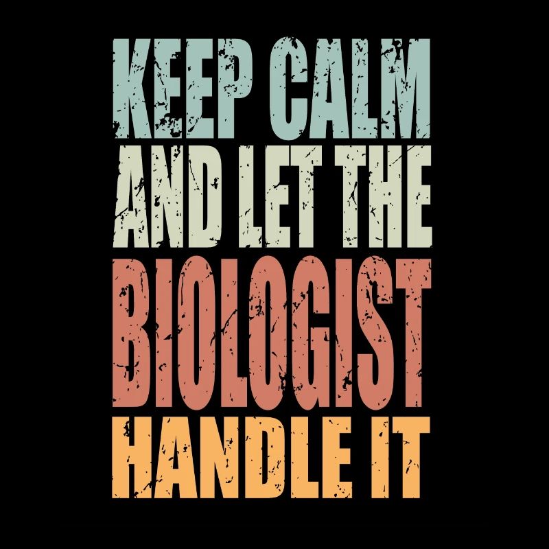 Keep Calm Biologe Spruch Biologe Geschenk