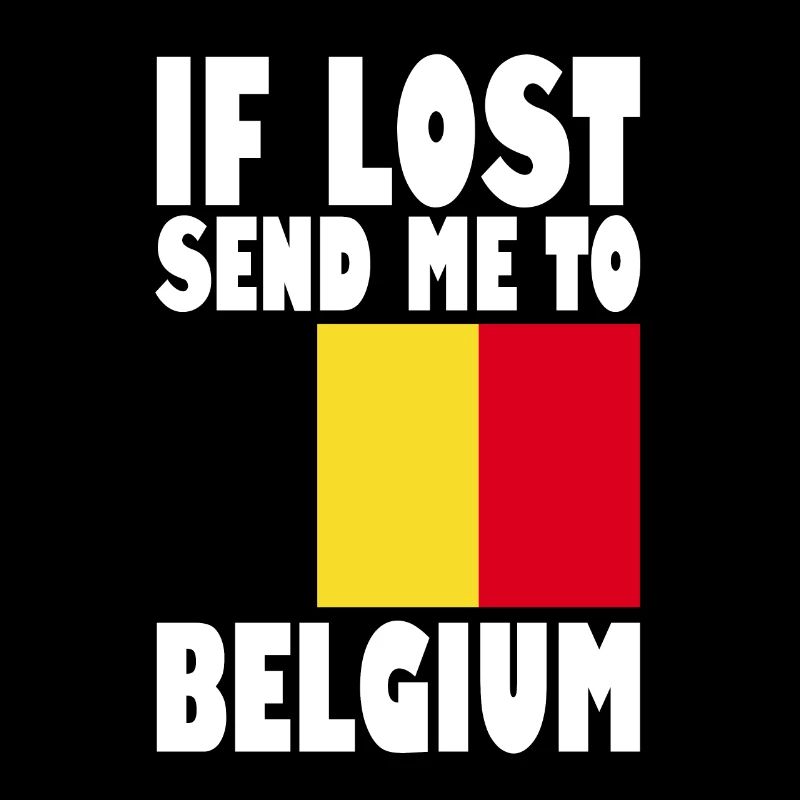 Belgien Flagge Spruch