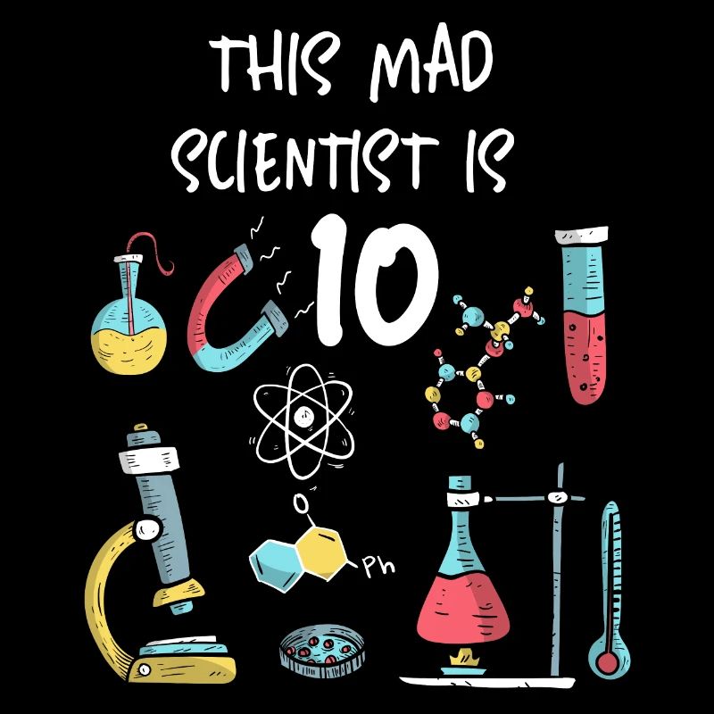 This Mad Scientist Is 10
