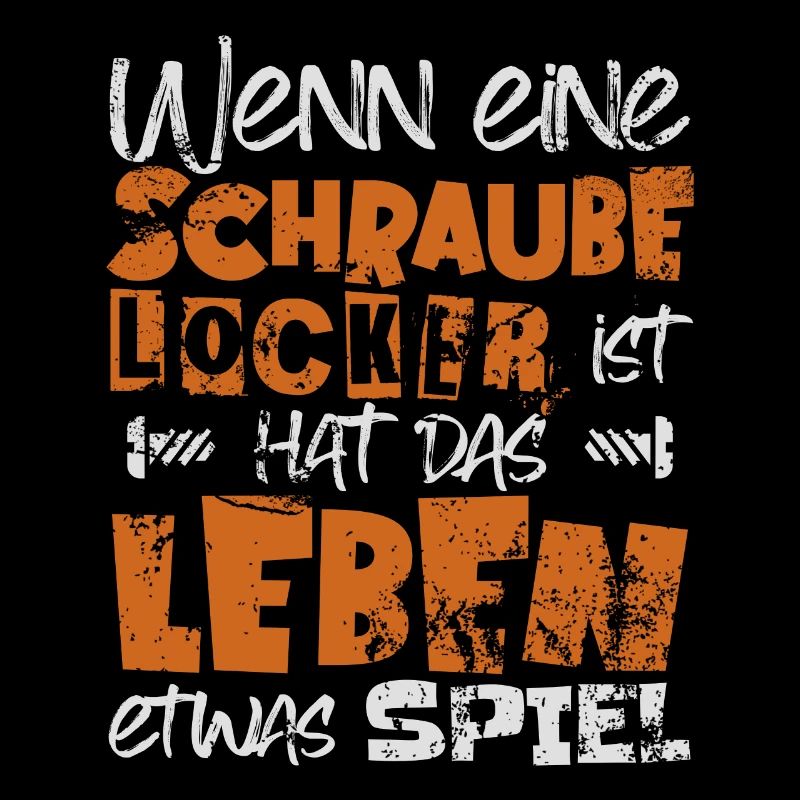 WENN EINE SCHRAUBE LOCKER IST hat das Leben Spiel