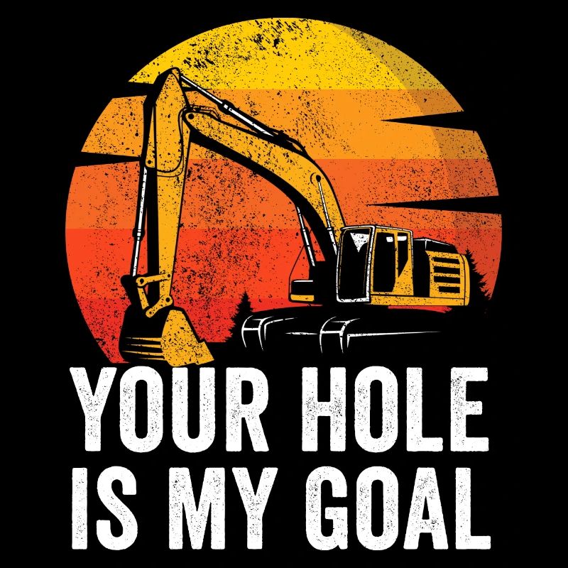 Excavator Construction Worker