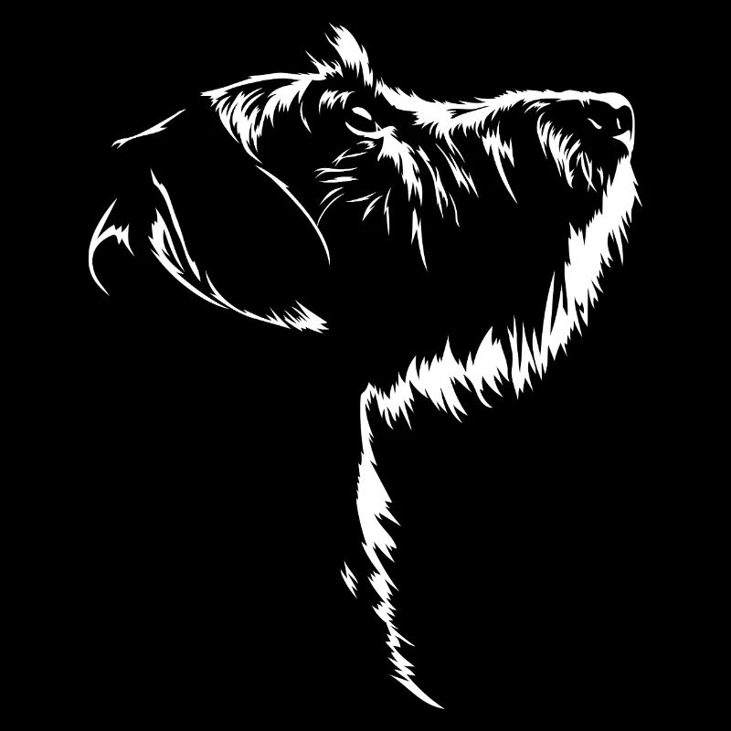 Teckel à poil dur Silhouette Chien Chien Wilsigns