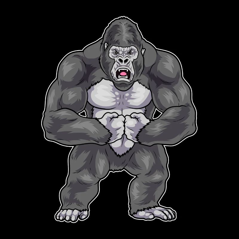 Gorilla Bodybuilder Musculation