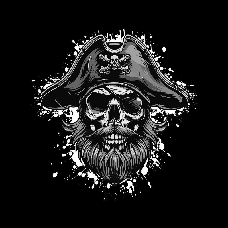 Pirate Skull Captain