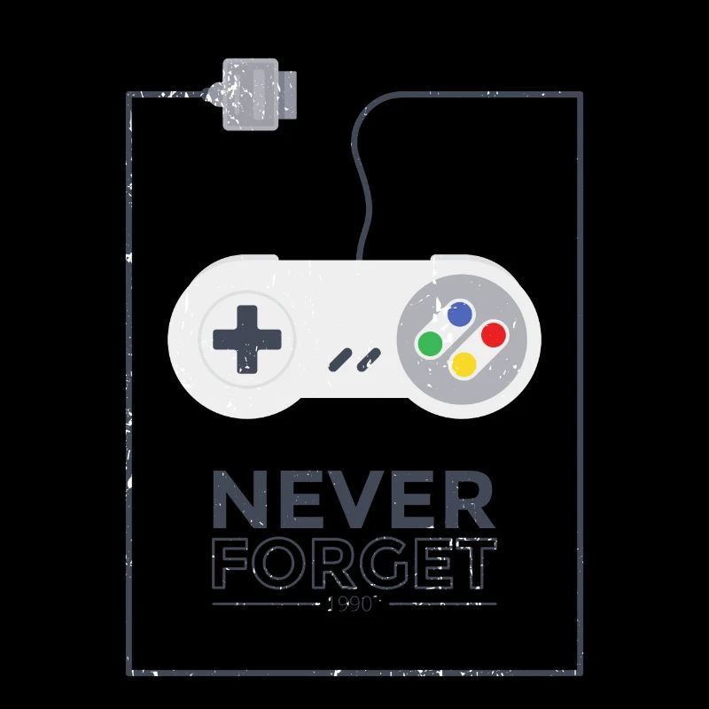 Super Konsole Gaming - Never Forget Retro 1990