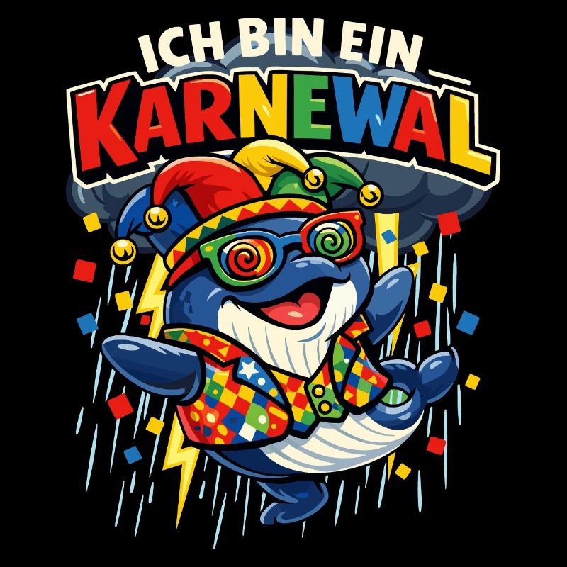 Karneval Ich Bin Ein Karnewal Wal