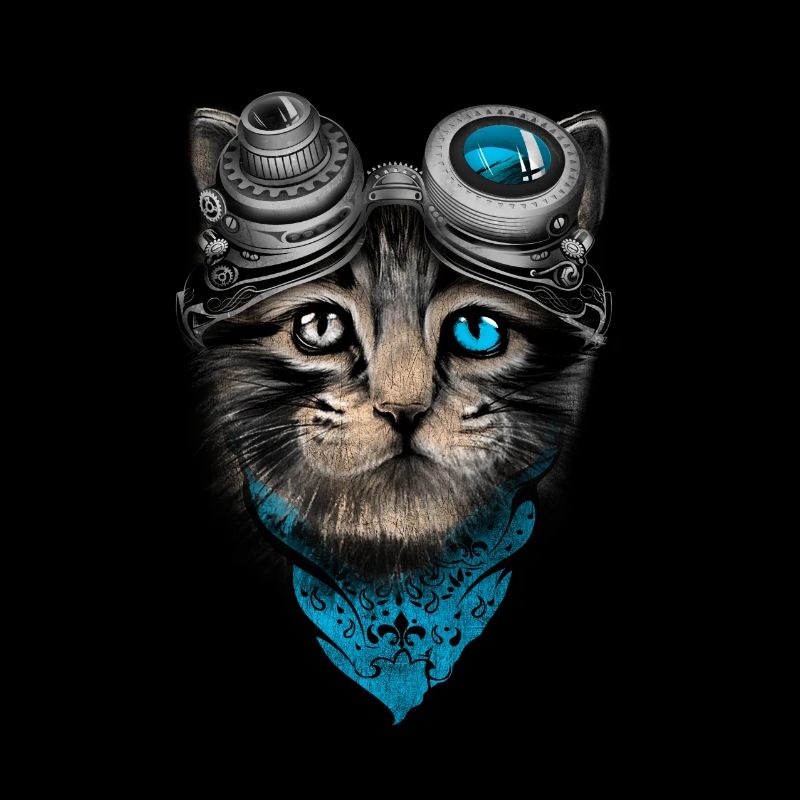 Steampunk-Katze
