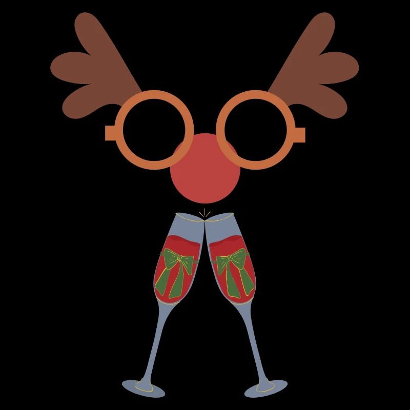 Weihnachtsdesign-Geschenkidee-Feier
