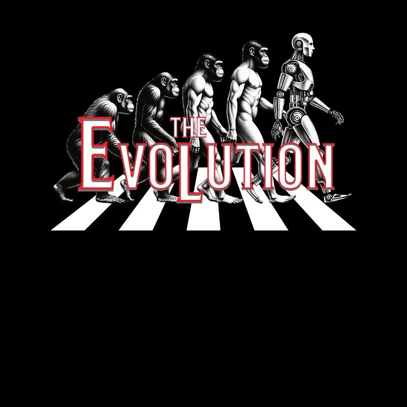 Evolution - Monkey to Robot Future Past