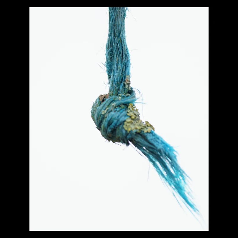 Ich bin ein ausgefranster Knoten