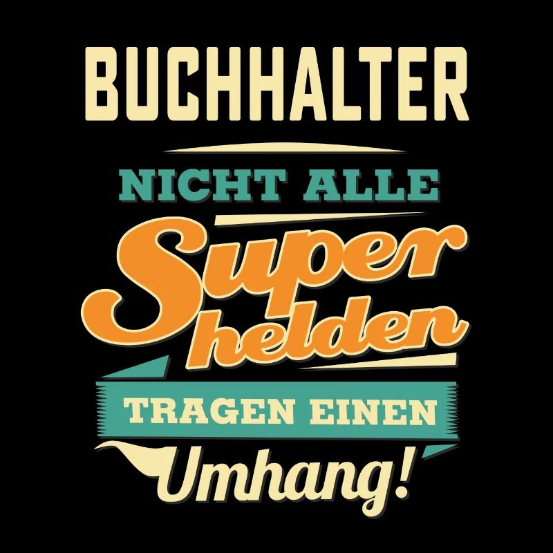 Superhelden Umhang - Buchhalter - RAHMENLOS Beruf