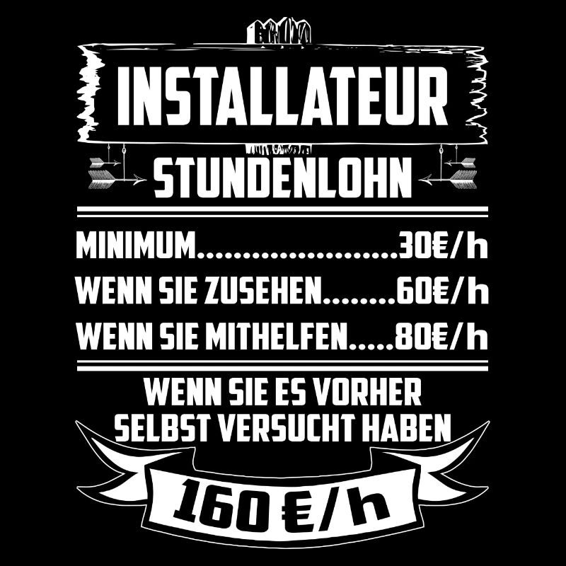 Installateur Stundenlohn