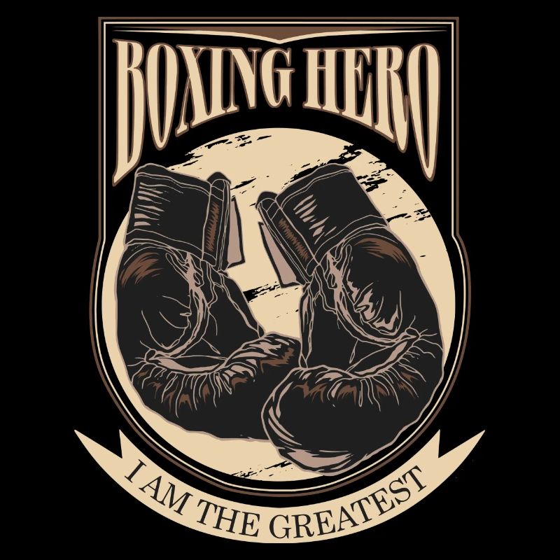Boxing Hero - The Greatest - On Dark