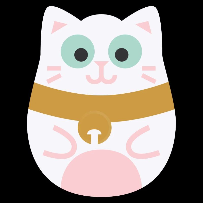 Maneki Neko L Japanese lucky cat