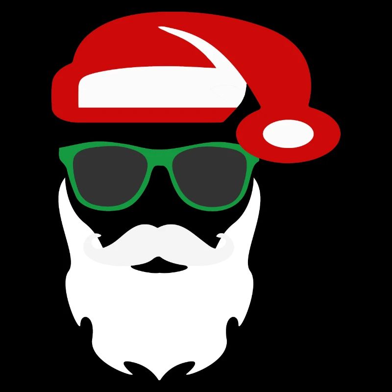 Trendiger Weihnachtsmann