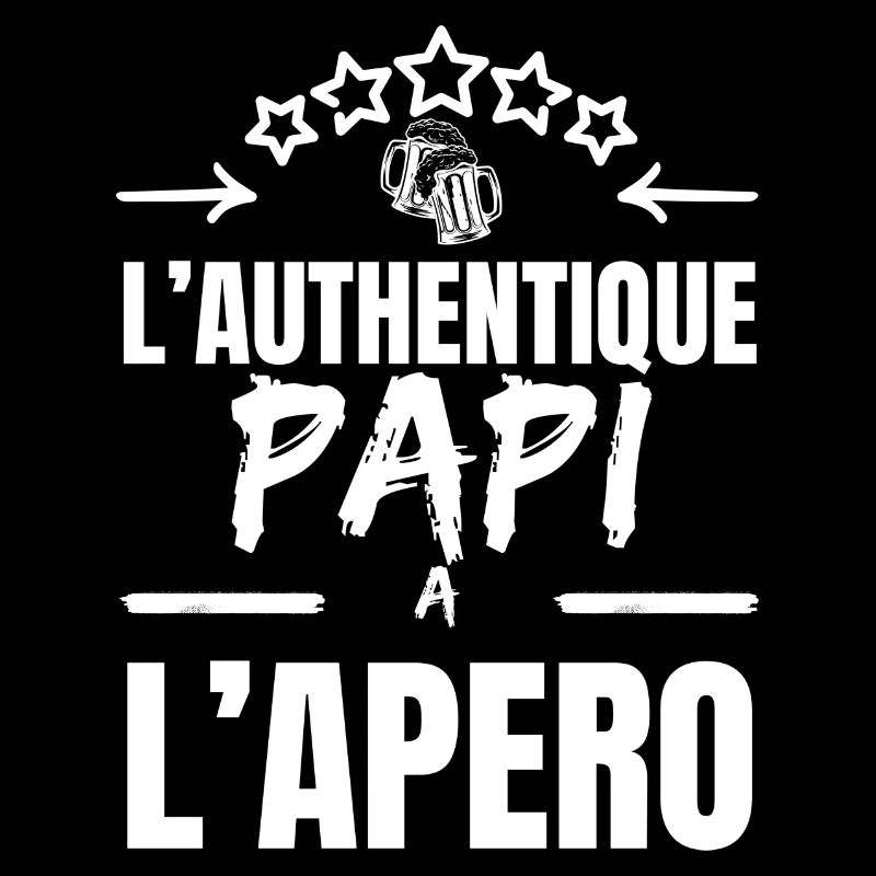 DER AUTHENTISCHE OPA BEIM APERITIF