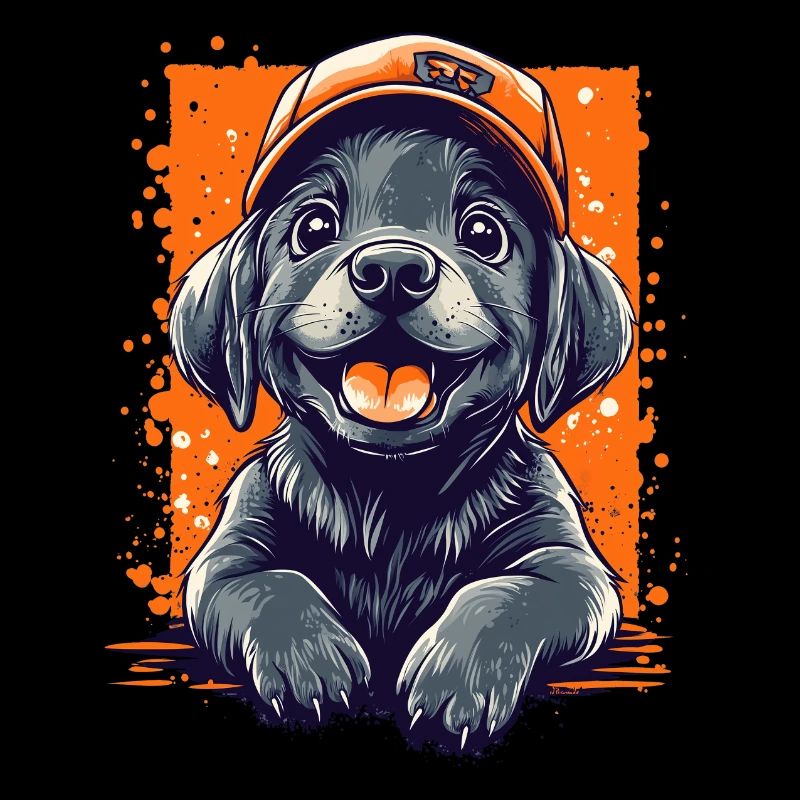 Labrador chiot chien drôle chiens