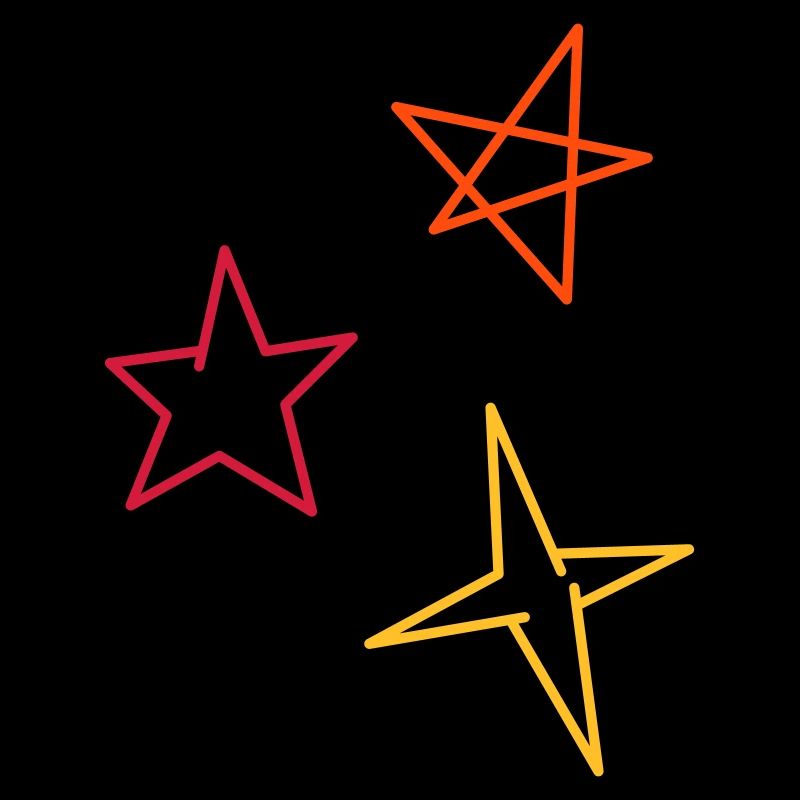 Etoiles tricolores