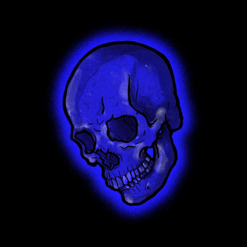 Blue Skull