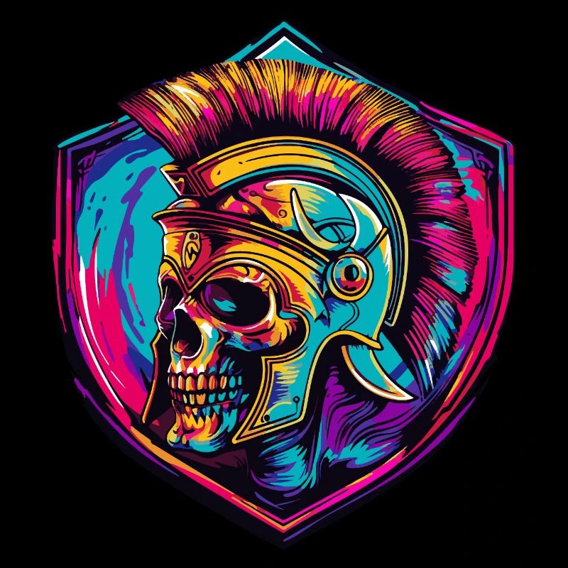 Spartan Skeleton Gladiator