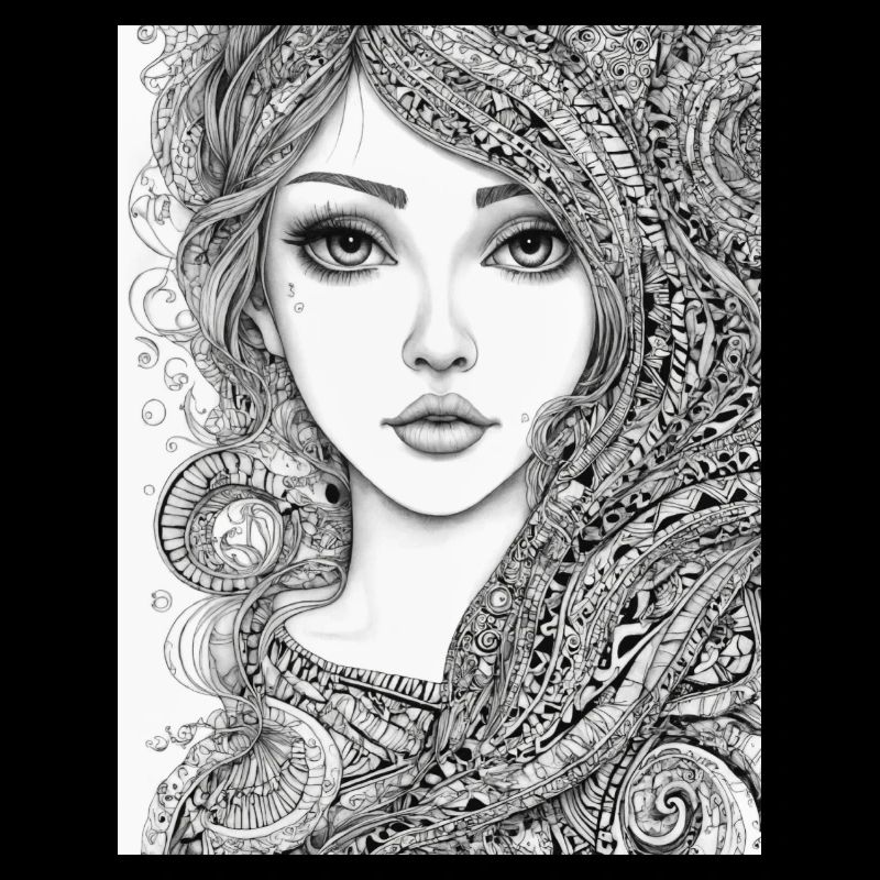 Abstract portrait