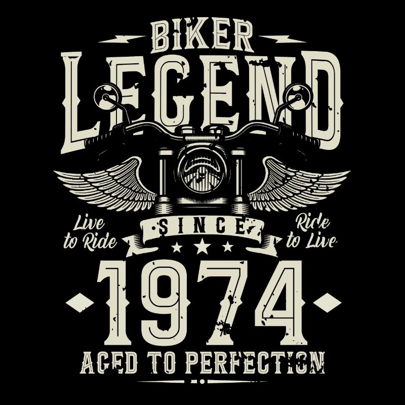 Biker Legende seit 1974