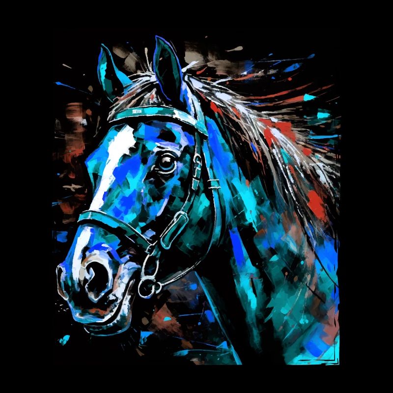 Portrait de cheval