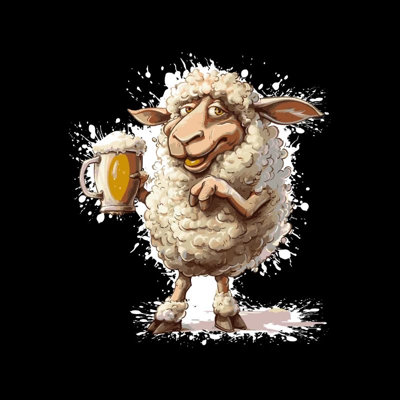 Sheep Beer Funny
