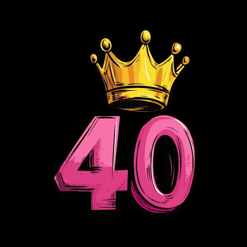 40 Zahl Krone