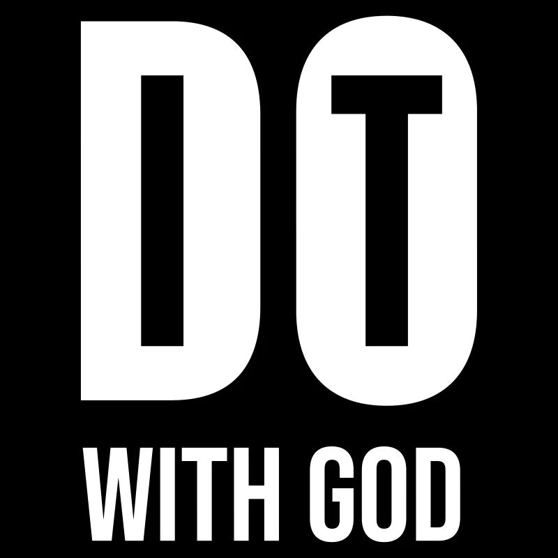 Do it with God - cooles christliches Geschenk