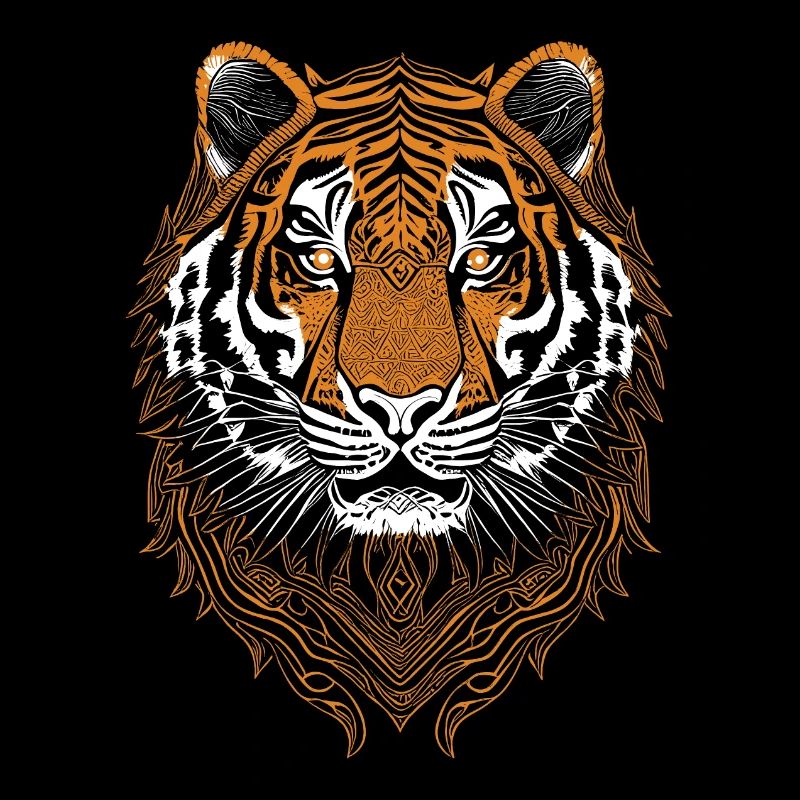 Tiger head