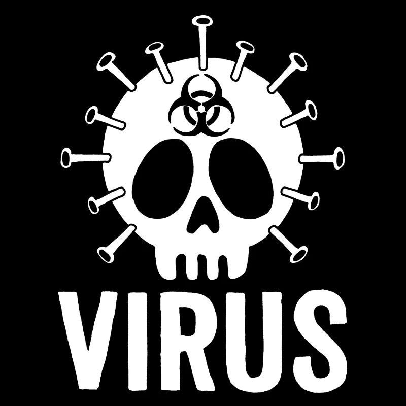 Crâne de virus