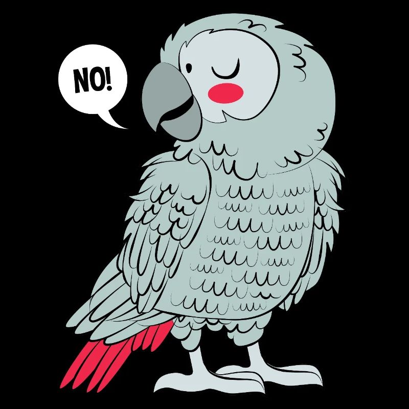 Papagei Grau Graupapagei