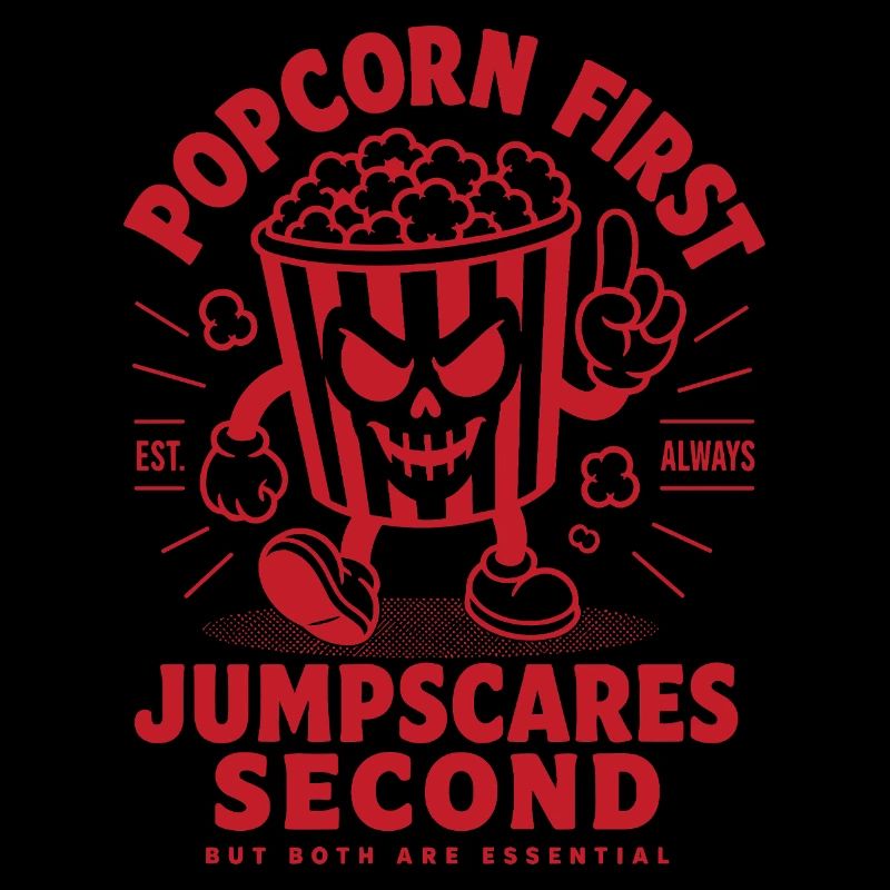 Popcorn First Jumpscares Second