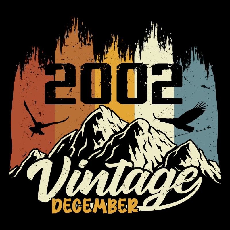 Geburtstagsgeschenk geboren im Dezember 2002