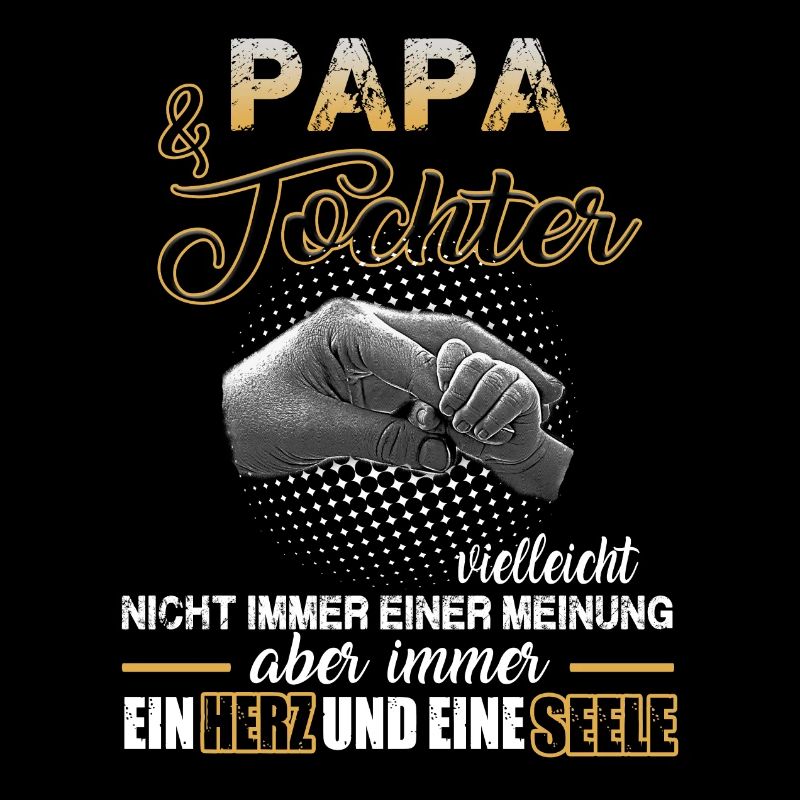 Papa und Tochter