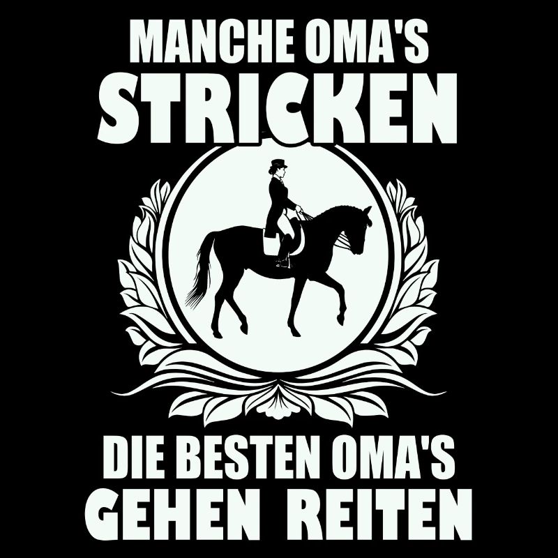 Oma reiten