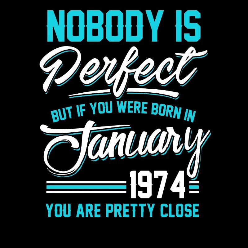 Januar 1974 Du bist ziemlich nah dran, perfekt