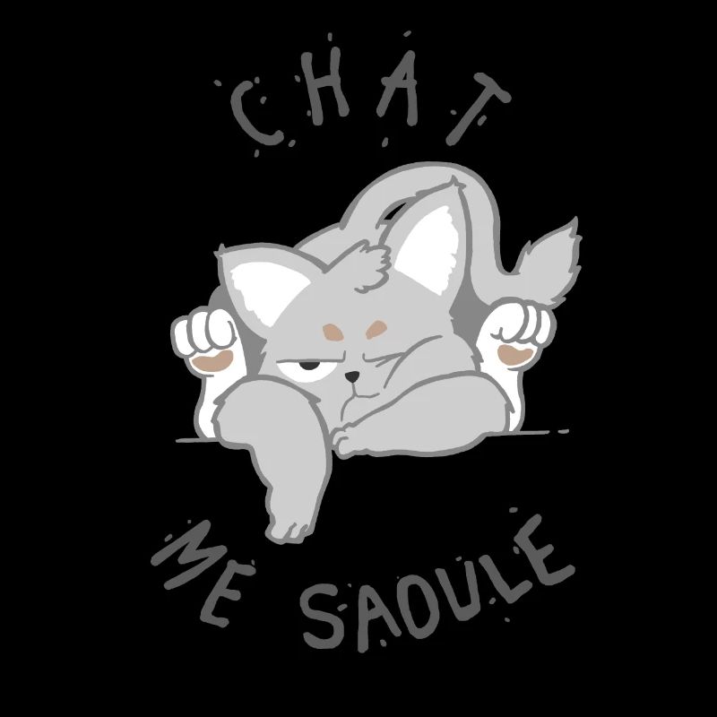 chat me saoule