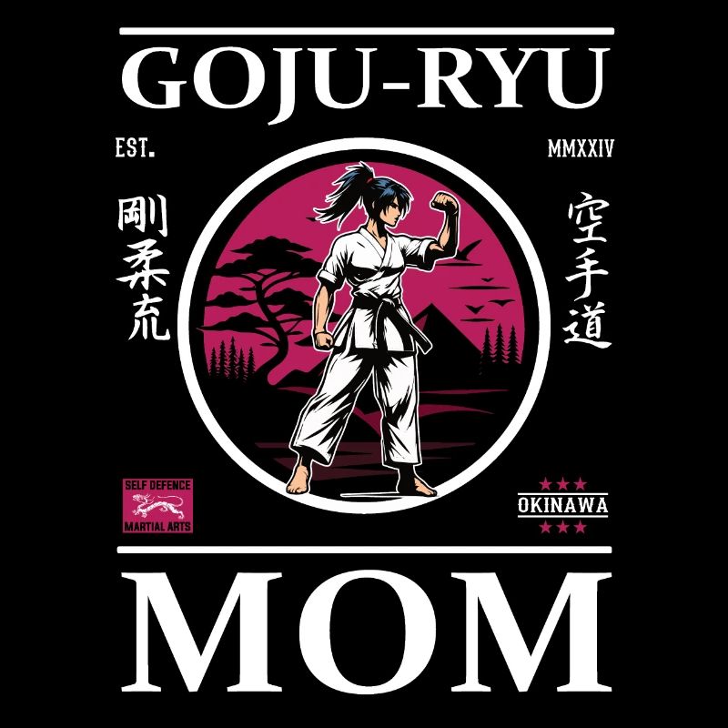 Maman de karaté Goju-Ryu