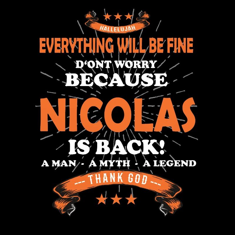 Everything will be fine Nicolas Is back