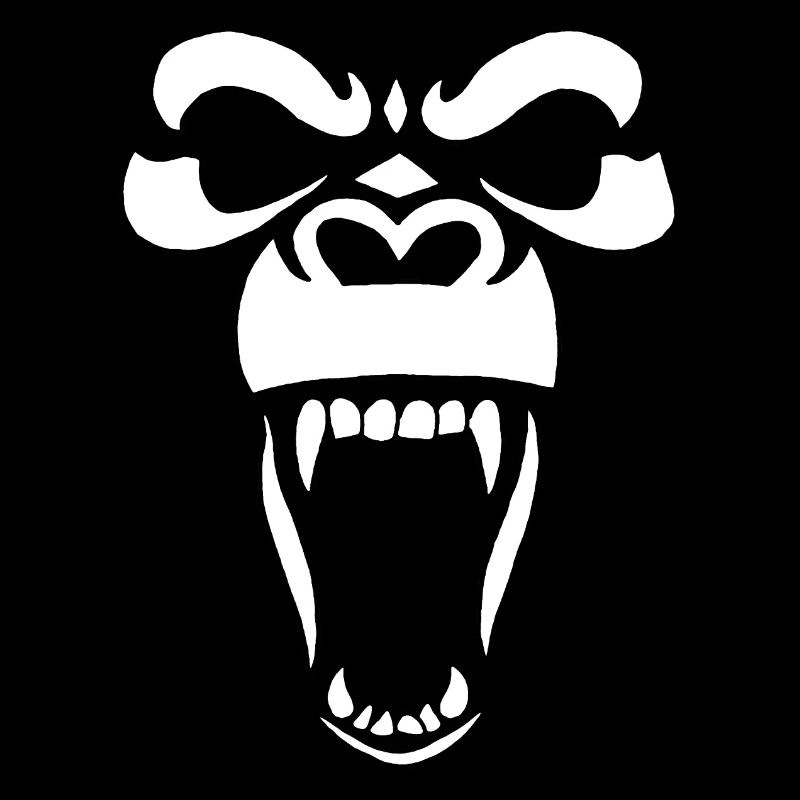 Weißer Gorilla