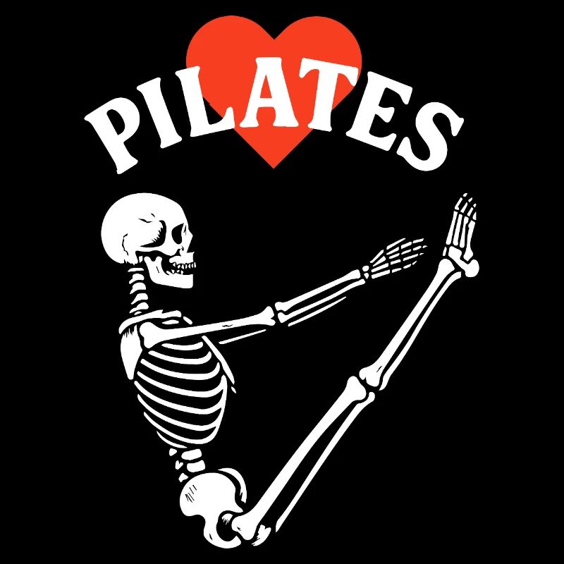 Pilates Skeleton Heart