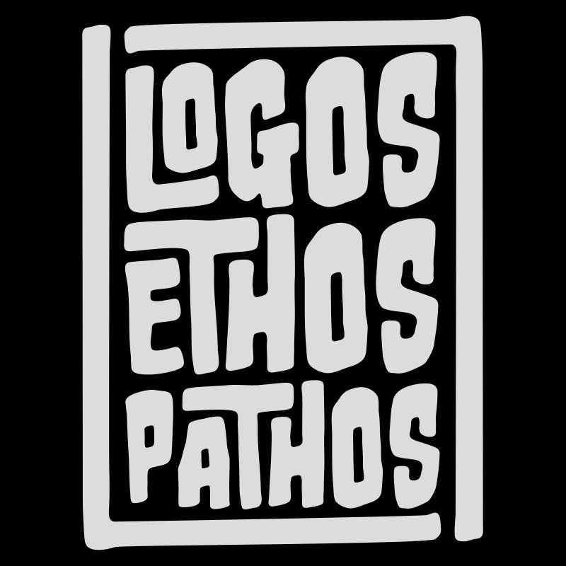 Logos Ethos Pathos Rhetorik Philosophie Student