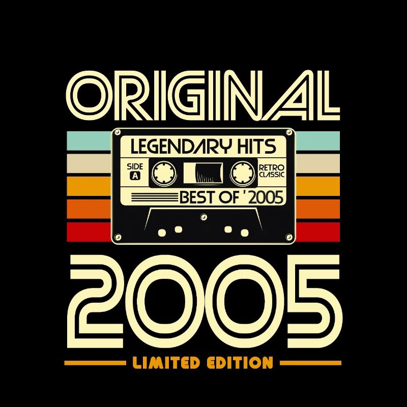 Original 2005 Cassette Retro