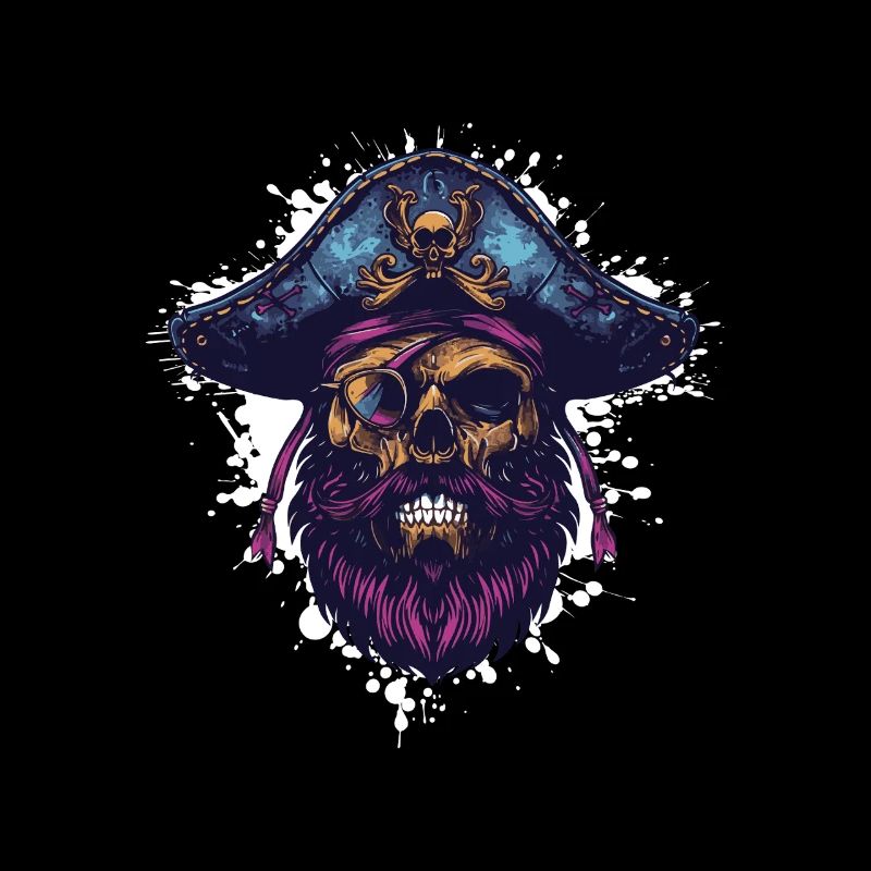 Capitaine Crâne de pirate