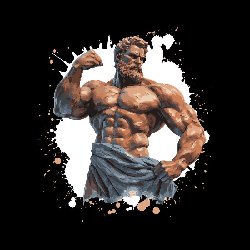 Gymnase du combattant guerrier grec